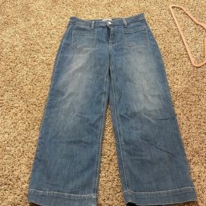 Paige wide leg jeans
